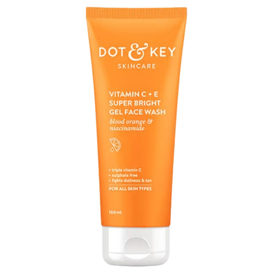 Dot & Key Skincare Vitamin C+E Super Bright Gel Face Wash 100ml