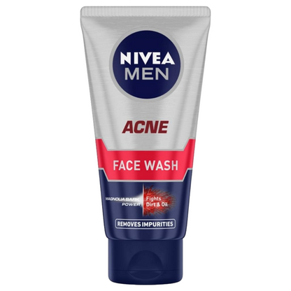 Nivea Men Acne Fights Dirt & Oil Face Wash 50g