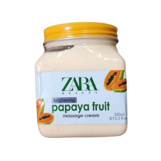 Zara Beauty Brightening Papaya Fruit Massage Cream 350ml