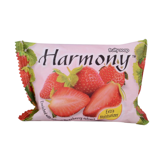 Harmony Strawberry Extract Extra Moisturizer Fruit Soap 75g