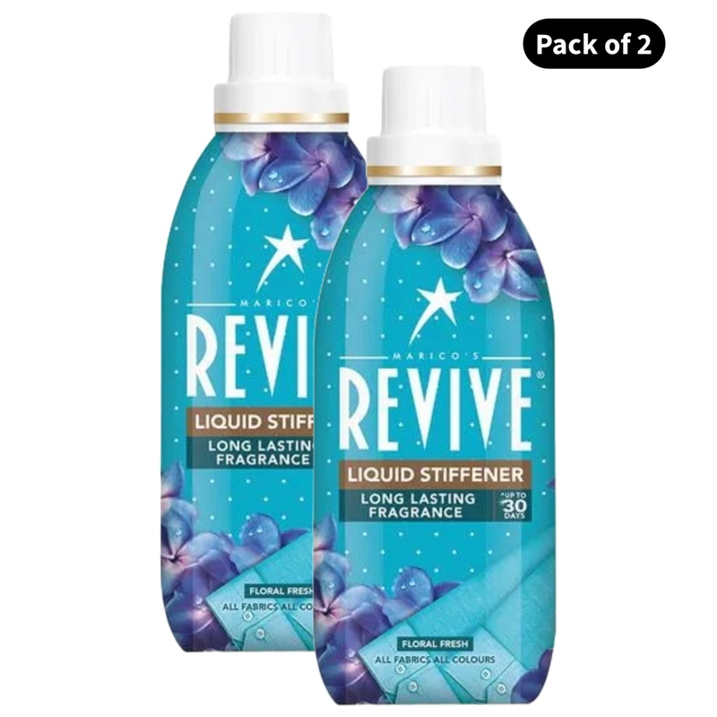 Revive Liquid Stiffener Floral Fresh (195gm)(Pack of 2)