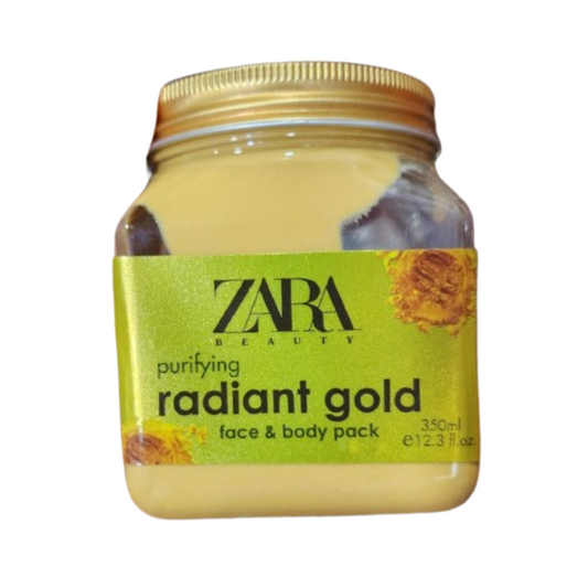 Zara Beauty Purifying Radiant Gold Face & Body Pack 350ml