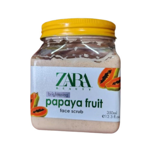 Zara Beauty Brightening Papaya Fruit Face Scrub 350ml