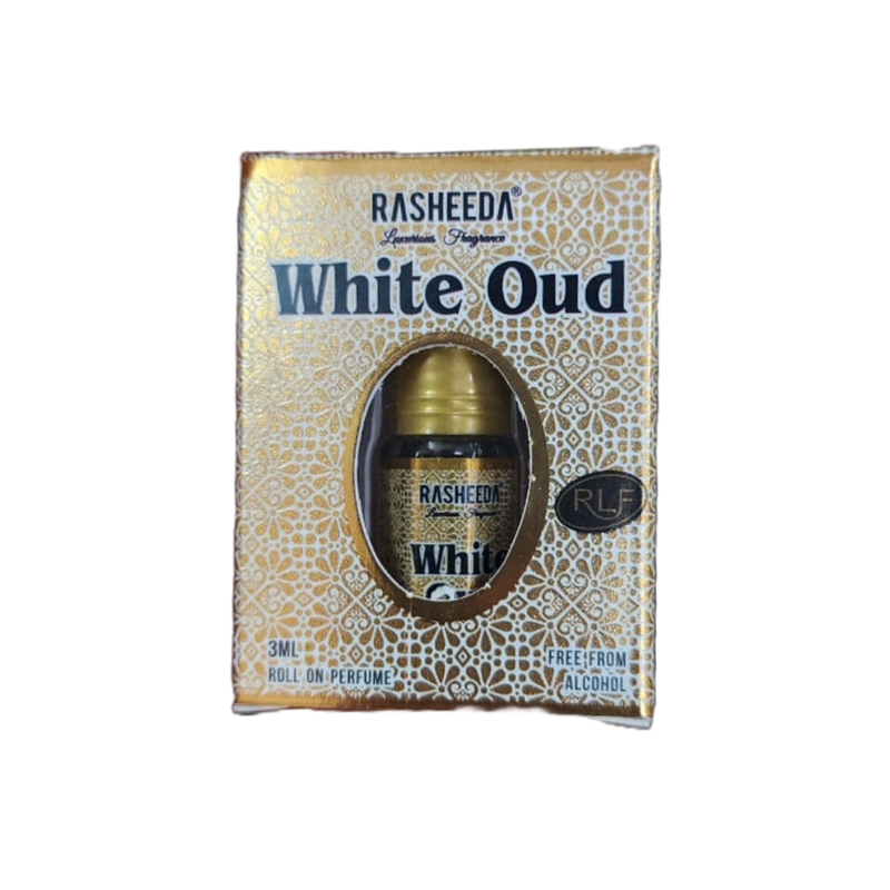 Rasheeda Luxurious Fragrance White Oud Roll On Perfume 3ml