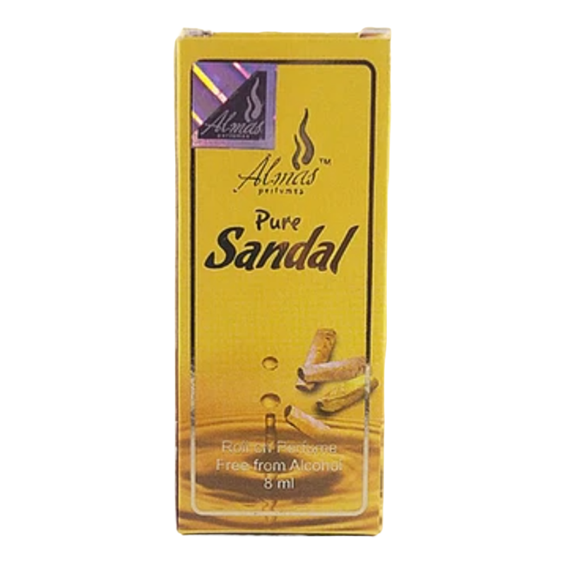 Al Mas Pure Sandal Roll On Perfume 8ml