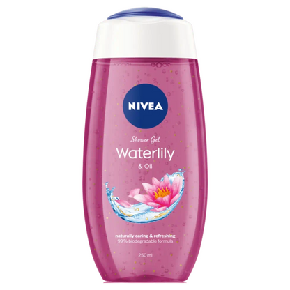 Nivea Waterlily & Oil Naturally Caring & Refreshing Shower Gel 250ml