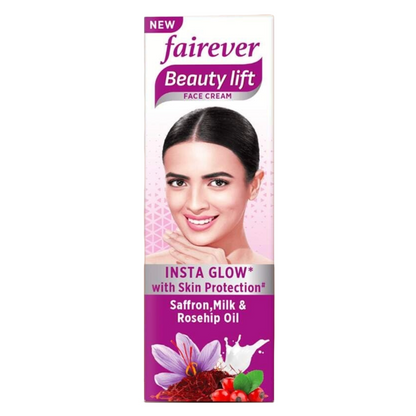 Fairever Beauty Lift Insta Glow with Saffron & Milk Cream 25g