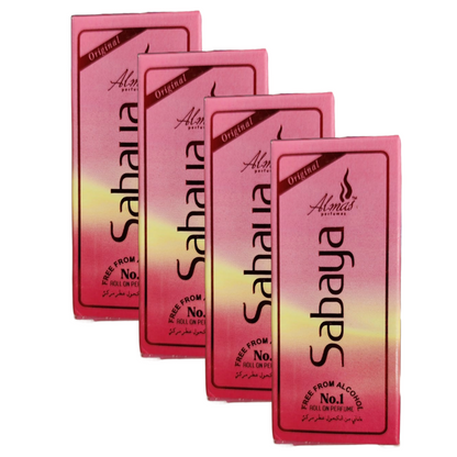 Al Mas Pure Sabaya Roll On Perfume 6ml Pack of 4