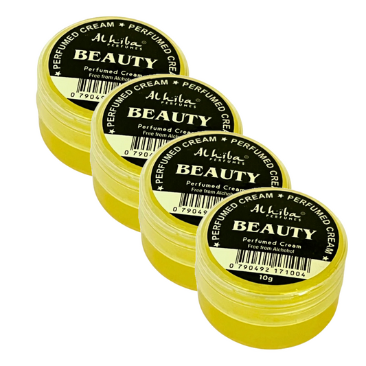 Al Hiba Beauty Perfume Body Cream 10g Pack of 4