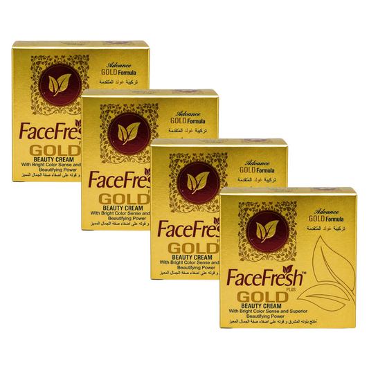 Face Fresh Gold Plus Beauty Whitening Cream 30g Pack of 4