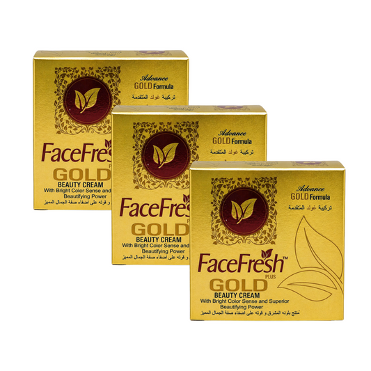 Face Fresh Gold Plus Beauty Whitening Cream 30g Pack of 3