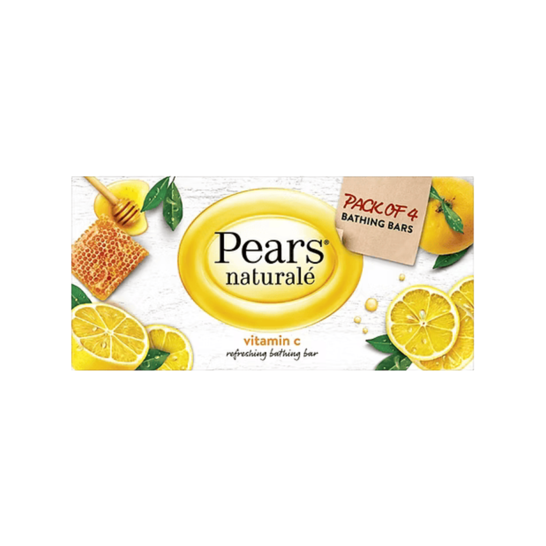 Pears Naturalé Vitamin C Refreshing Soap Bar 125GX4