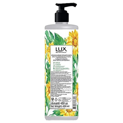 Sunflower & Aloe Vera Lux Botanicals Bright Skin Body Wash 450ml