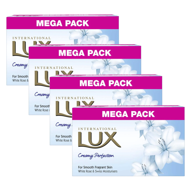 Lux International Creamy Perfection Soap (4x125g) Pack of 4