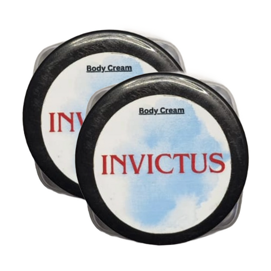 Invictus Perfume Body Cream 10g Pack of 2