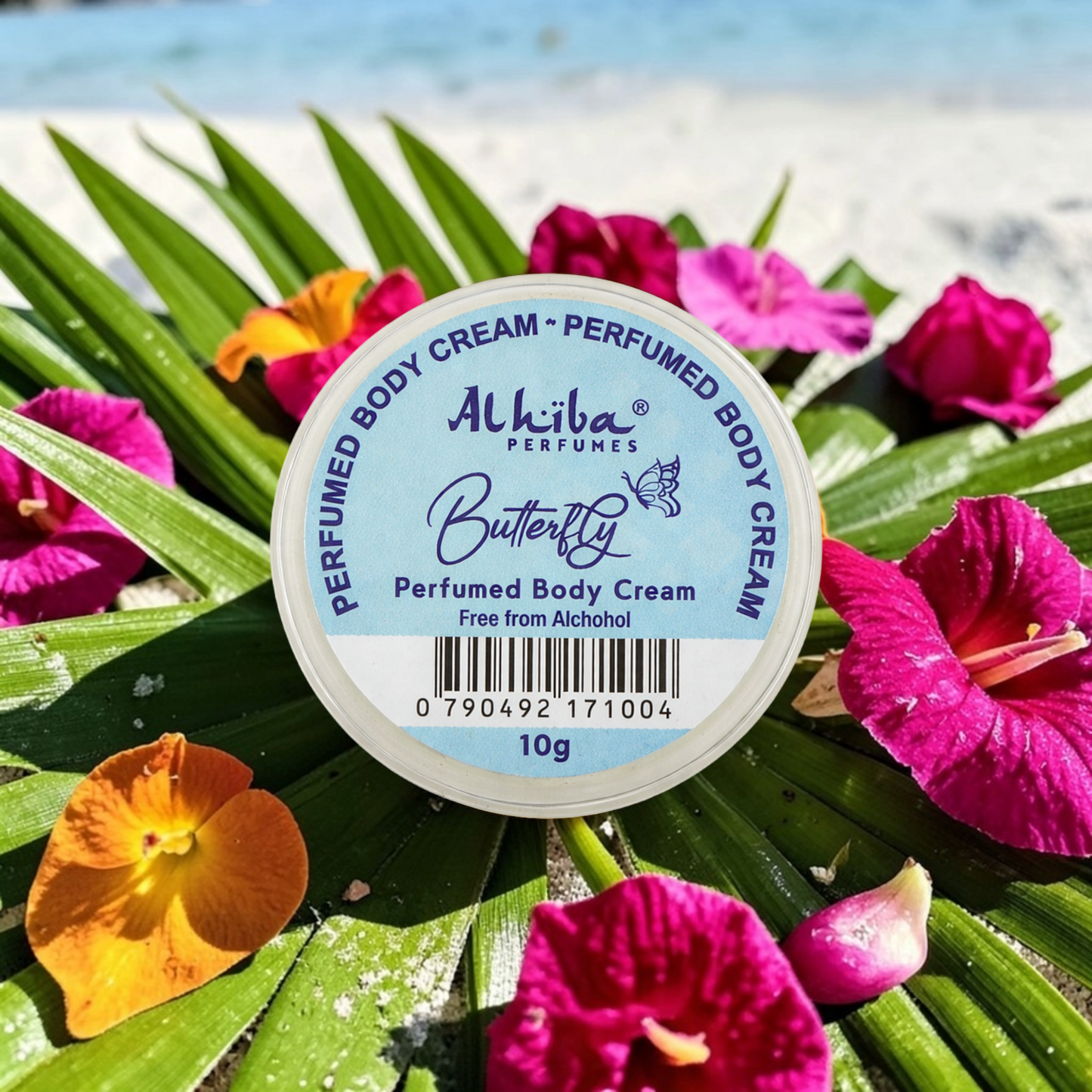 Butterfly Alhiba Perfume Body Cream 10g