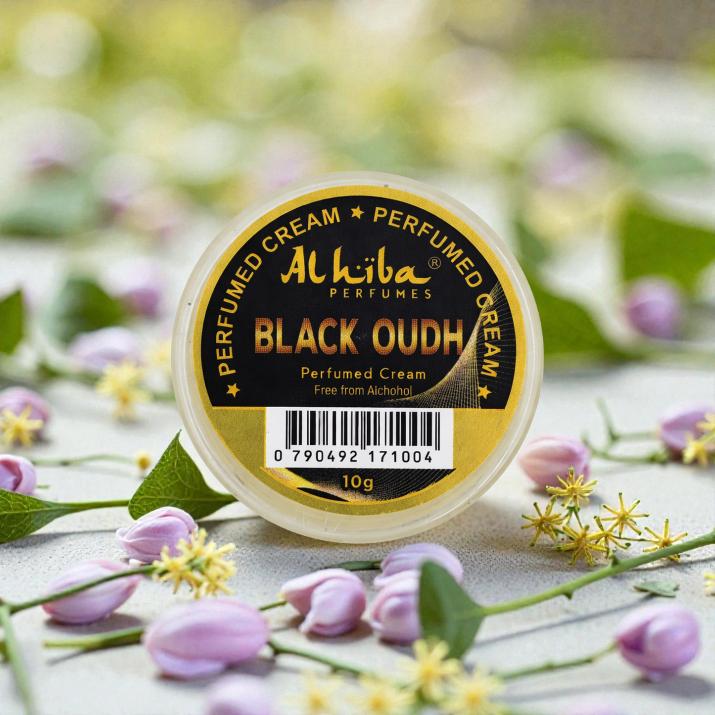 Black Oudh Alhiba Perfume Body Cream 10g