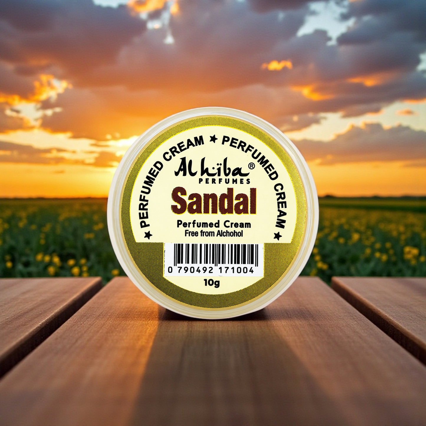 Sandal Alhiba Perfume Body Cream 10g
