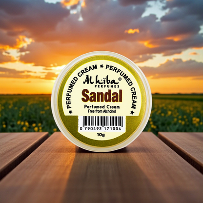 Sandal Alhiba Perfume Body Cream 10g