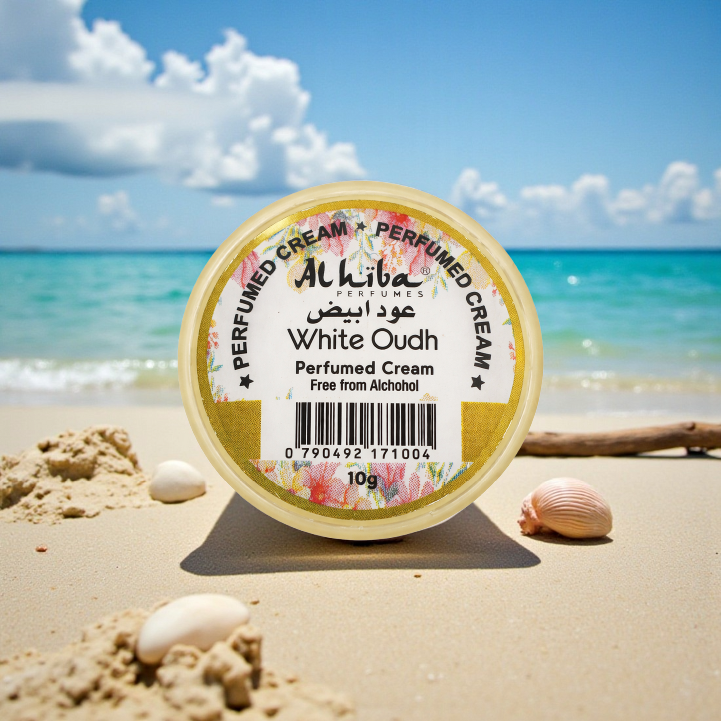 Perfume Body Cream White Oudh Alhiba 10g