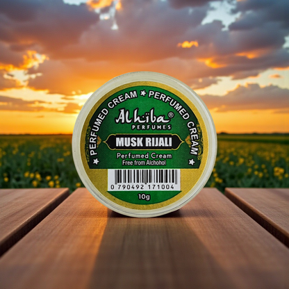 Musk Rijali Alhiba Perfume Body Cream 10g