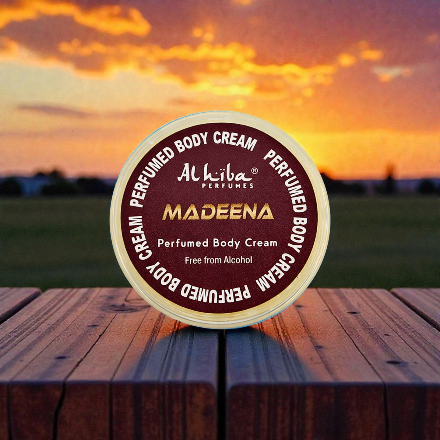 Alhiba Perfume Body Cream Madeena (10gm)
