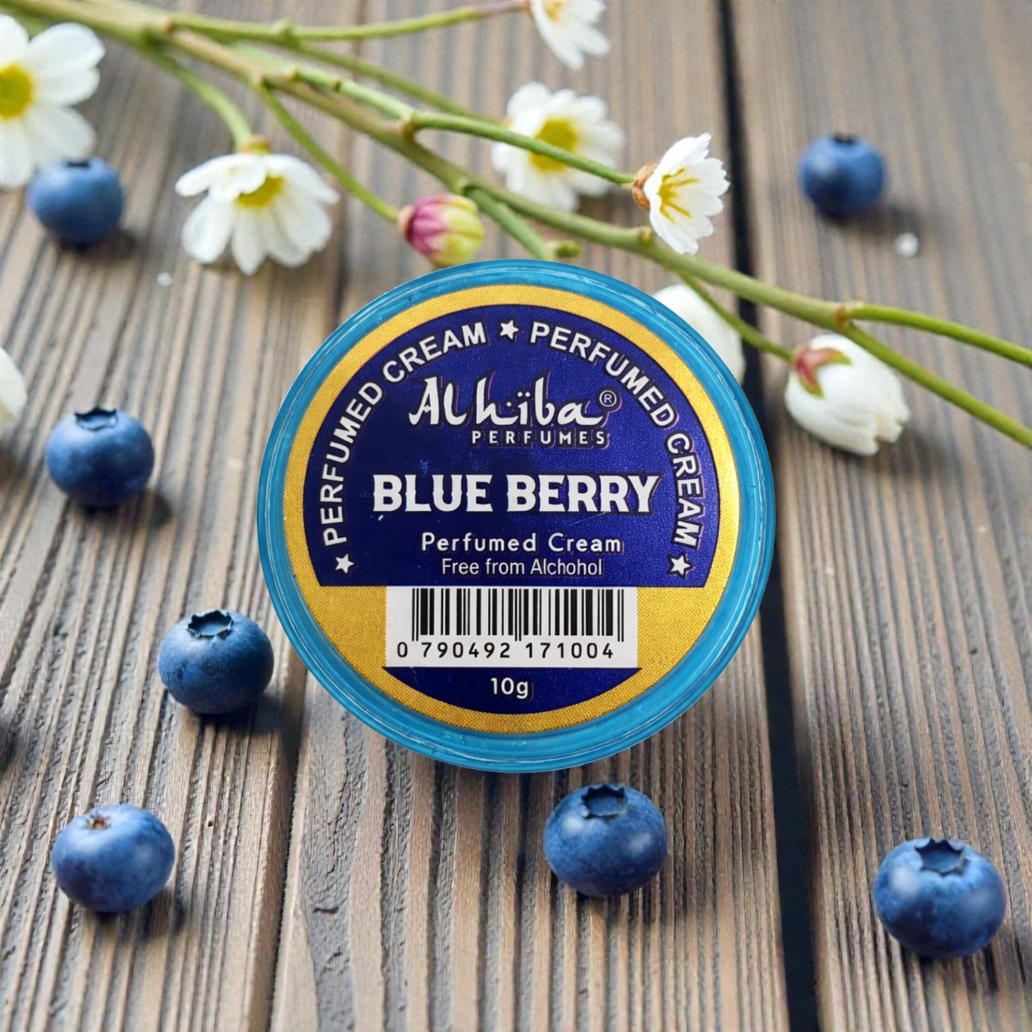 Body Cream Perfume Alhiba Blue Berry 10gm