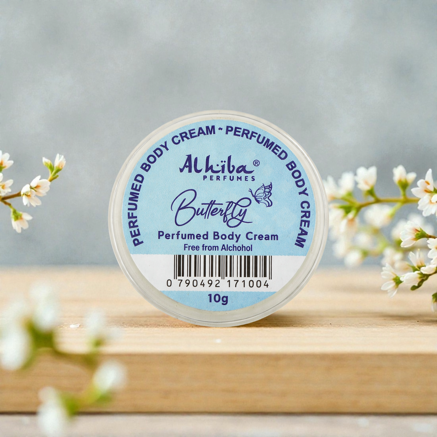 Alhiba Perfume Body Cream Butterfly (10gm)