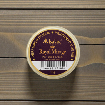 Perfume Body Cream Royal Mirage Alhiba 10g