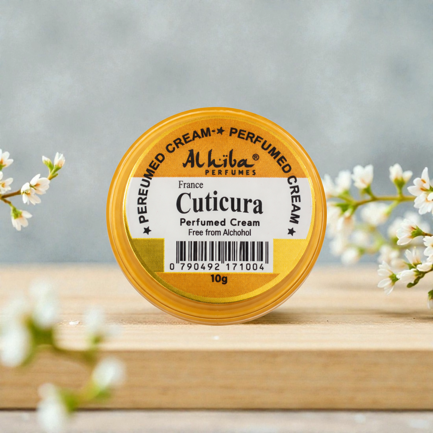 Alhiba Perfume Body Cream Cuticura (10gm)