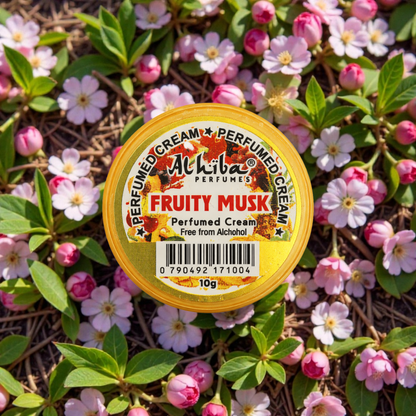 Perfume Body Cream Fruity Musk Alhiba 10g