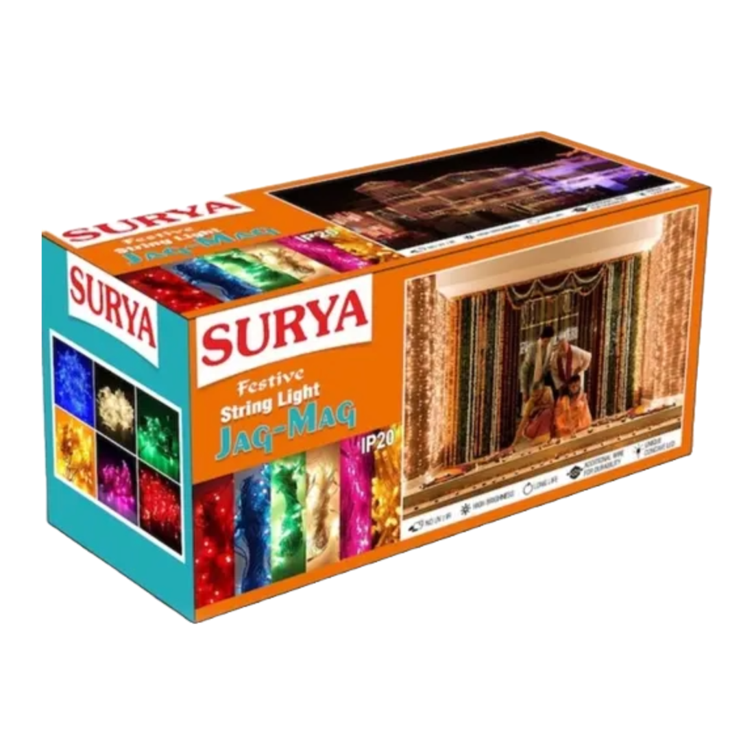 Surya Jag Mag Maxx Festive String Light