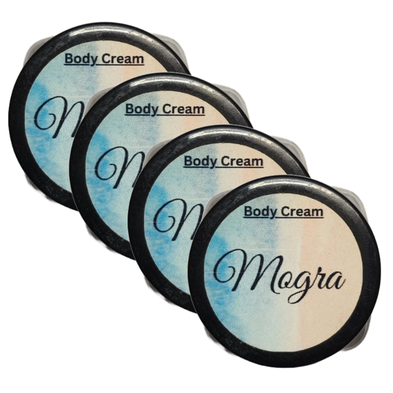 Mogra Perfume Body Cream 10g Pack of 4