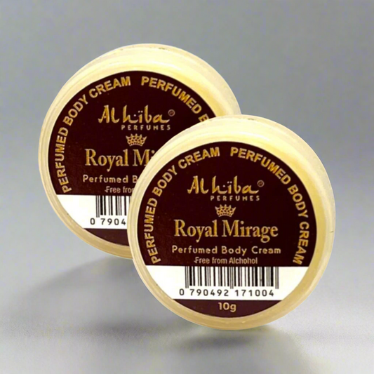 Al Hiba Royal Mirage Perfume Body Cream 10g Pack of 2