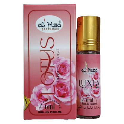 Al Hiza Lotus Roll On Perfume 6ml Pack of 2