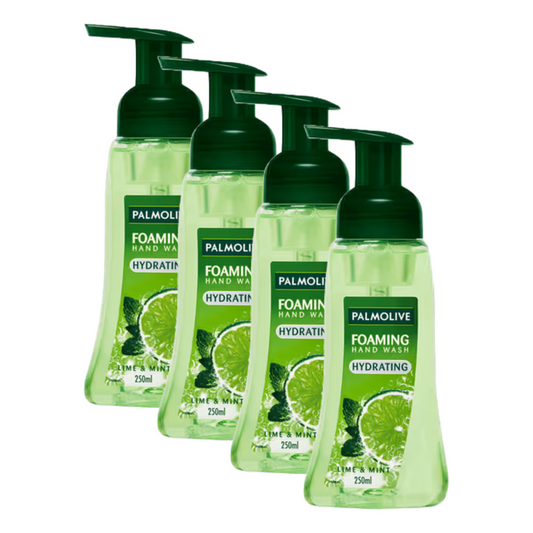 Palmolive Lime & Mint Hydrating Foaming Hand Wash 250ml Pack of 4