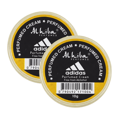 Alhiba Adidas Perfume Body Cream 10g Pack of 2