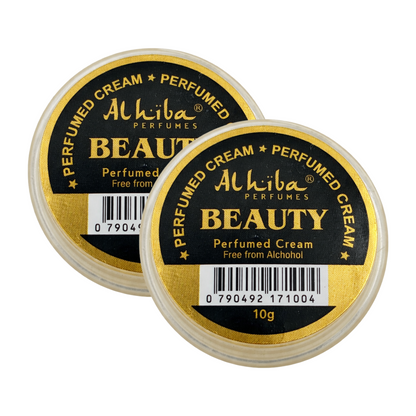 Alhiba Beauty Perfume Body Cream 10g Pack of 2