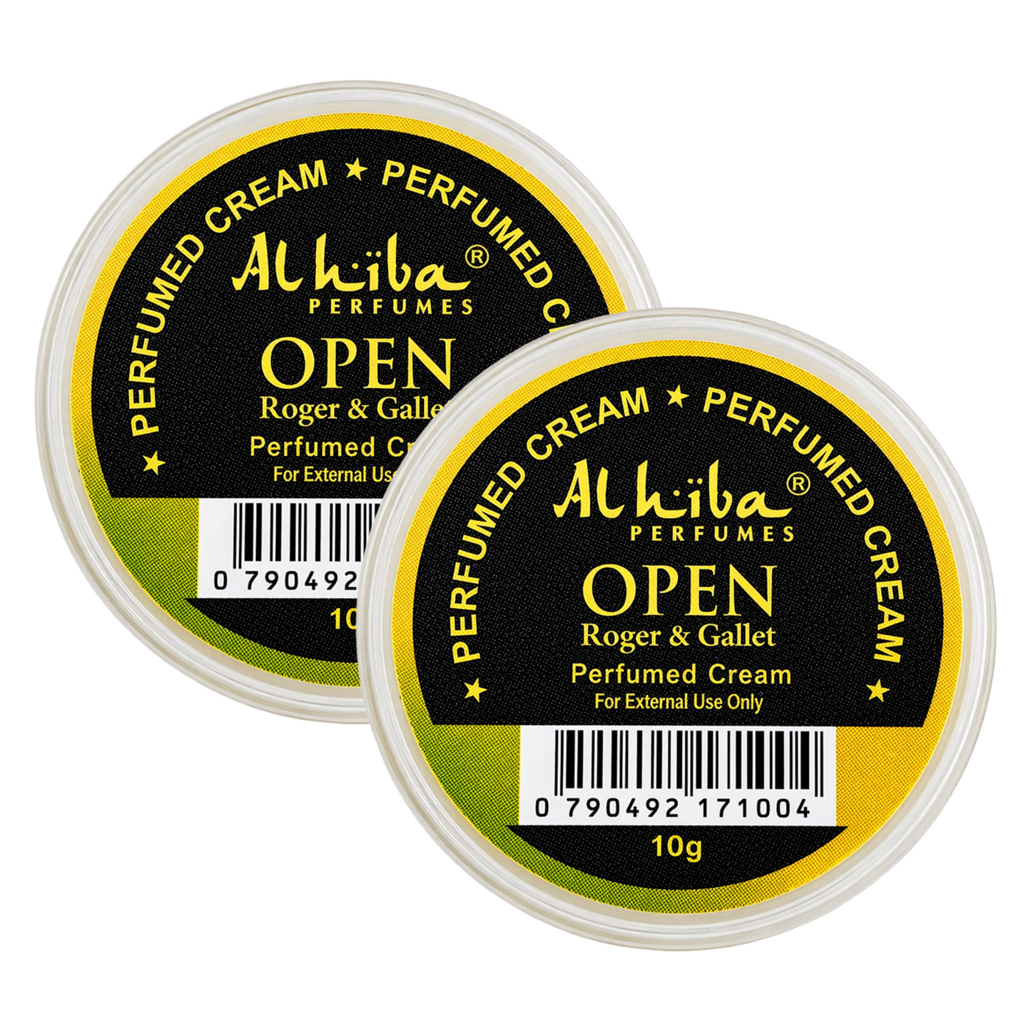 Alhiba Open Perfume Body Cream 10g Pack of 2