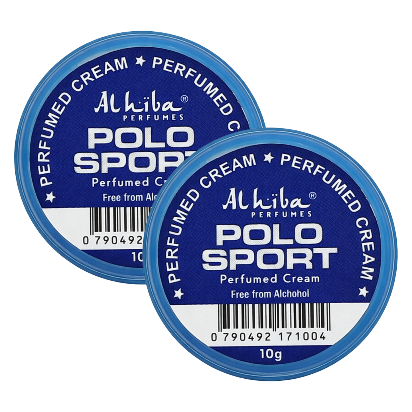 Alhiba Polo Sport Perfume Body Cream 10g Pack of 2