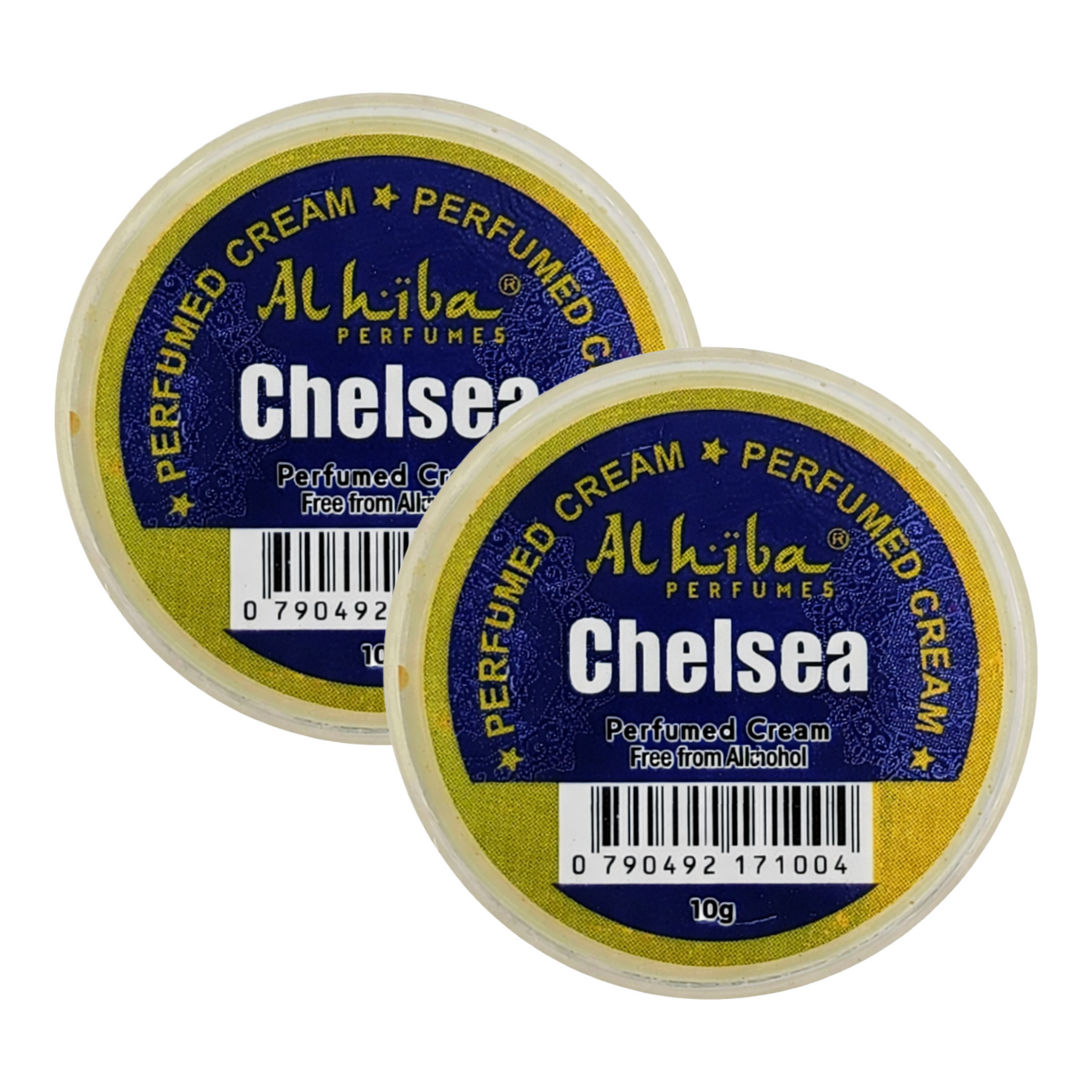 Alhiba Chelsea Perfume Body Cream 10g Pack of 2