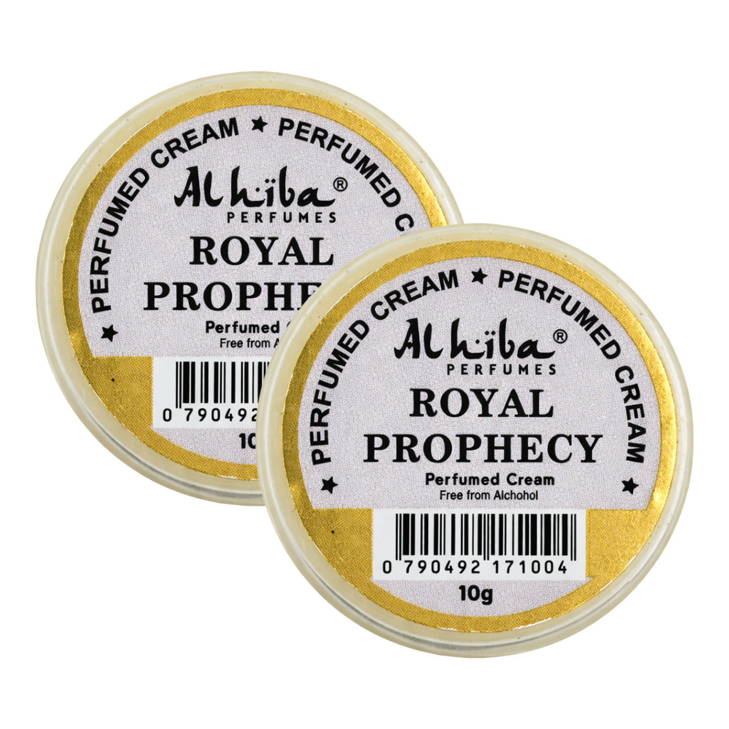 Alhiba Royal Prophecy Perfume Body Cream 10g Pack of 2
