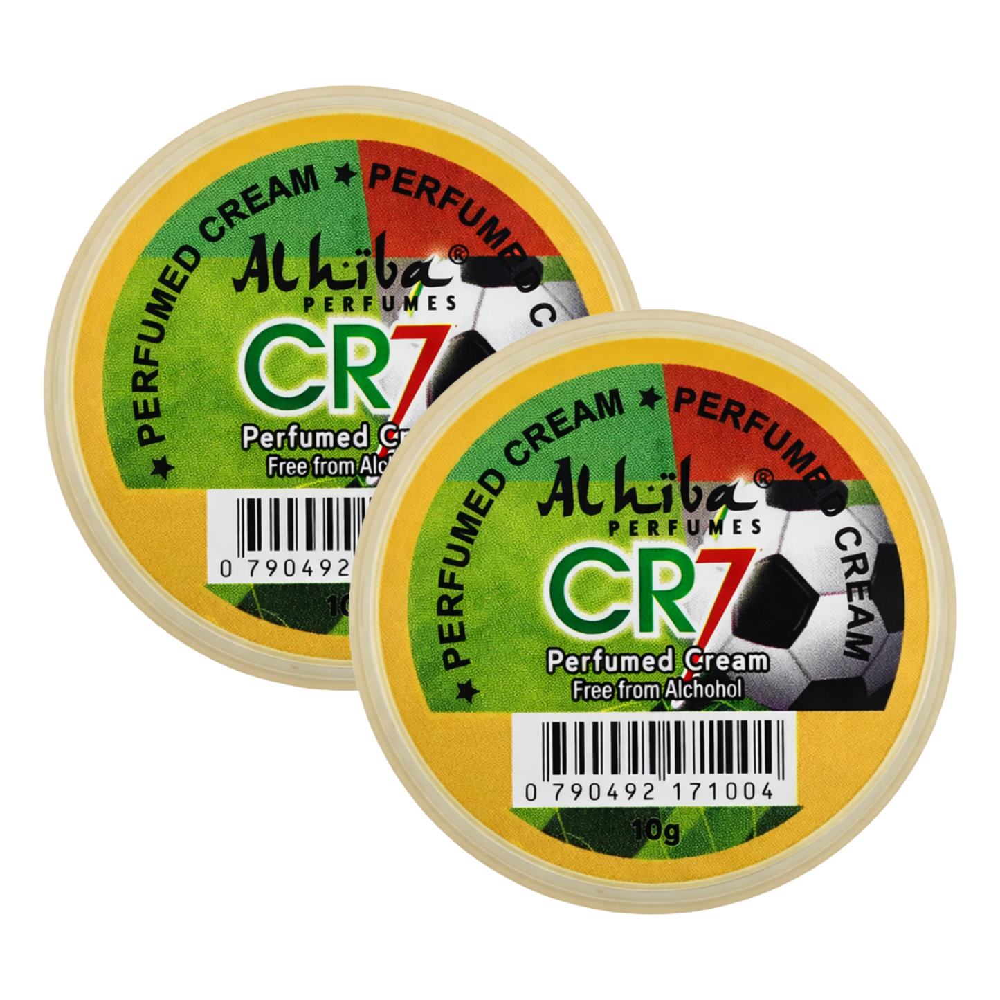 Alhiba CR7 Perfume Body Cream 10g Pack of 2