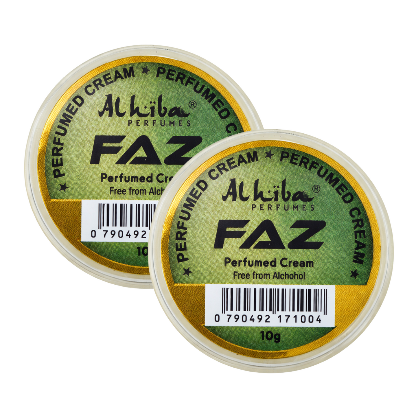 Alhiba Faz Perfume Body Cream 10g Pack of 2