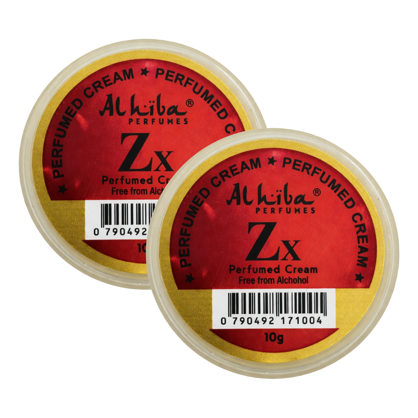 Alhiba Zx Perfume Body Cream 10g Pack of 2