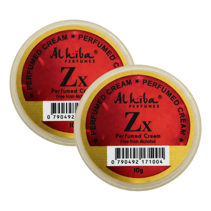Alhiba Zx Perfume Body Cream 10g Pack of 2