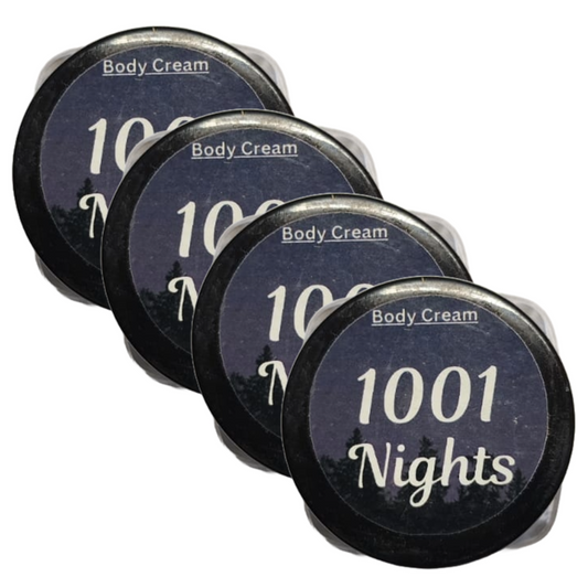 1001 Nights Perfume Body Cream 10g Pack of 4