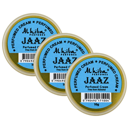 Alhiba Jaaz Perfume Body Cream 10g Pack of 3