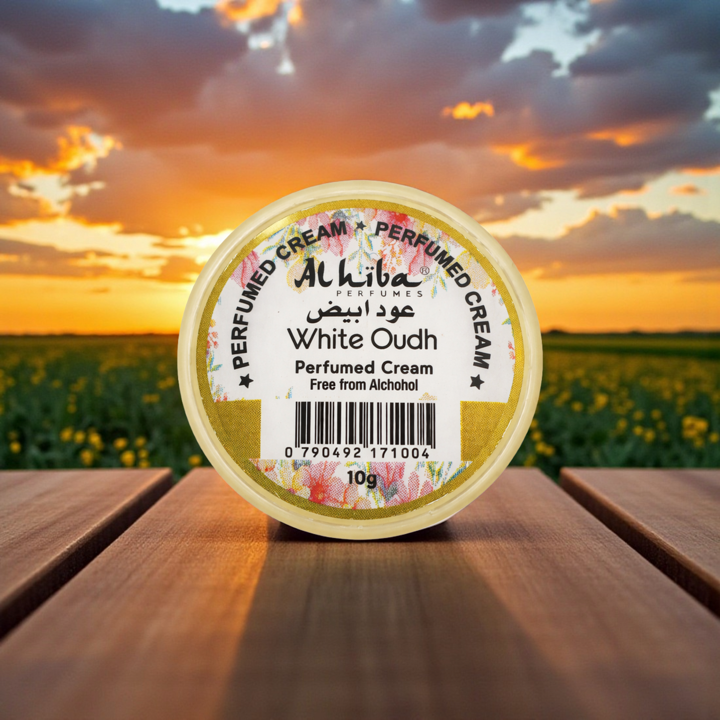 White Oudh Alhiba Perfume Body Cream 10g
