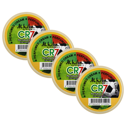 Alhiba CR7 Perfume Body Cream 10g Pack of 4